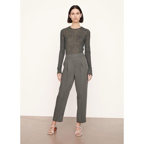 Vince Mid-Rise Tapered Pull-On Pant Sz M - Picture 1 of 7